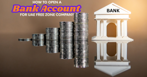 how to open a bank account for a UAE free zone company